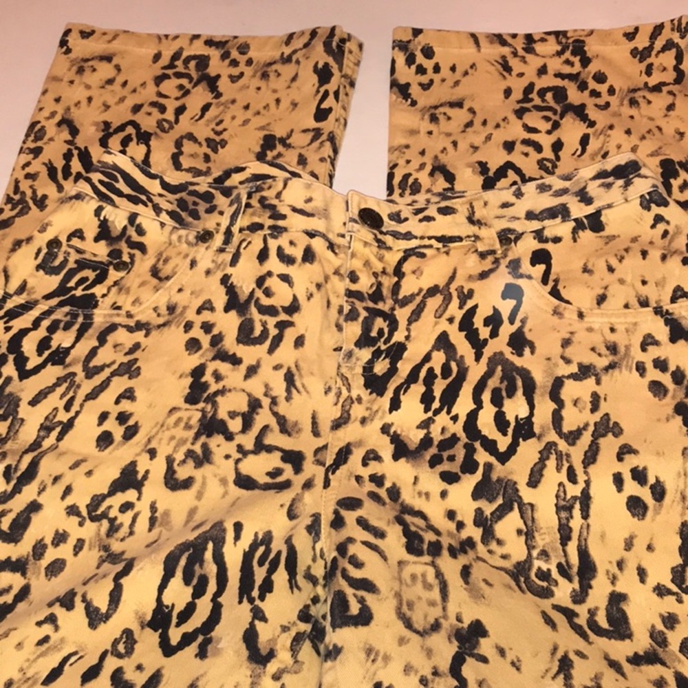 Copper Key Animal print jeans